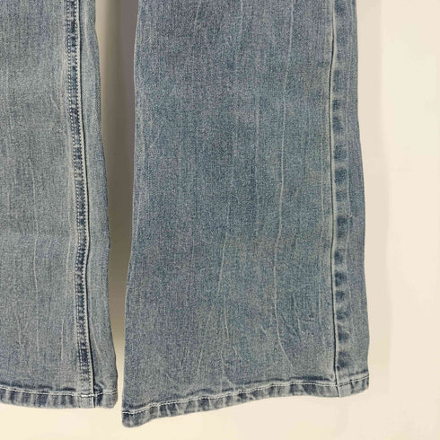 FORUSRING 26ss リボンステッチブーツカットジーンズ レディース S