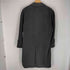 pure cashmere カシミヤ100% 比翼ステンカラーコート メンズ
