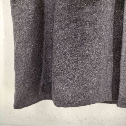 pure cashmere カシミヤ100% 比翼ステンカラーコート メンズ