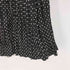 トリココムデギャルソン tricot COMME des GARCONS ドット柄 プリーツギャザースカート レディース JPN:M