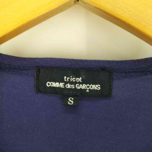 トリココムデギャルソン tricot COMME des GARCONS クルーネック コットンカーディガン レディース JPN:S