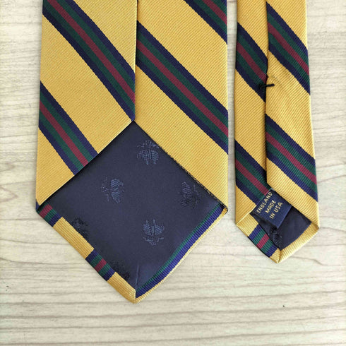 ブルックスブラザーズ BROOKS BROTHERS MADE IN USA レジメンタルストライプ シルクネクタイ メンズ