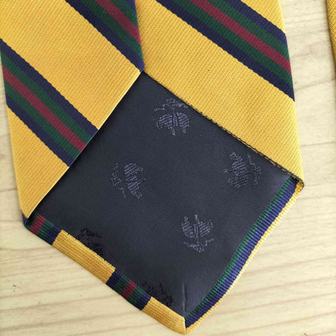 ブルックスブラザーズ BROOKS BROTHERS MADE IN USA レジメンタルストライプ シルクネクタイ メンズ