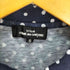 トリココムデギャルソン tricot COMME des GARCONS ドット柄 丸襟 5分袖シャツ レディース JPN:S