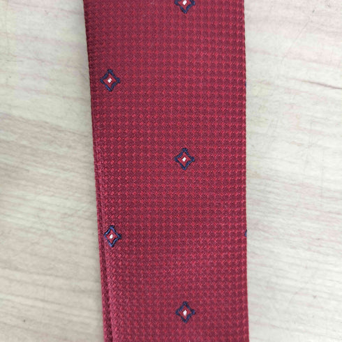 クリスチャンディオール Christian Dior MADE IN USA 小紋柄 シルクネクタイ メンズ