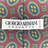 ジョルジオアルマーニ Giorgio Armani イタリア製 総柄 シルクネクタイ メンズ