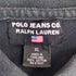 ポロジーンズカンパニーラルフローレン POLO JEANS COMPANY RALPH LAUREN 90-00S 黒タグ 星条旗 刺繍 S/S ポロシャツ メンズ import:XL