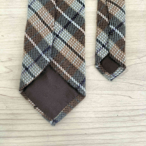 ヴァレンティノガラヴァーニ VALENTINO GARAVANI WOOL&CASHMERE チェック ネクタイ メンズ