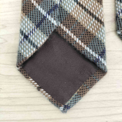 ヴァレンティノガラヴァーニ VALENTINO GARAVANI WOOL&CASHMERE チェック ネクタイ メンズ