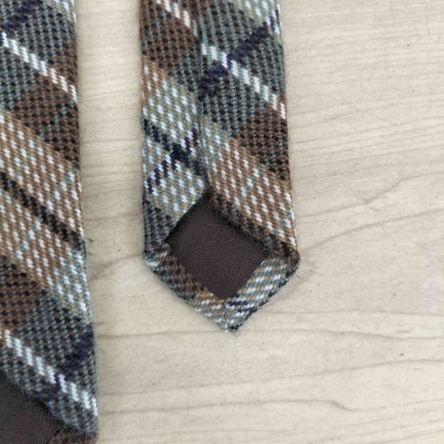 ヴァレンティノガラヴァーニ VALENTINO GARAVANI WOOL&CASHMERE チェック ネクタイ メンズ