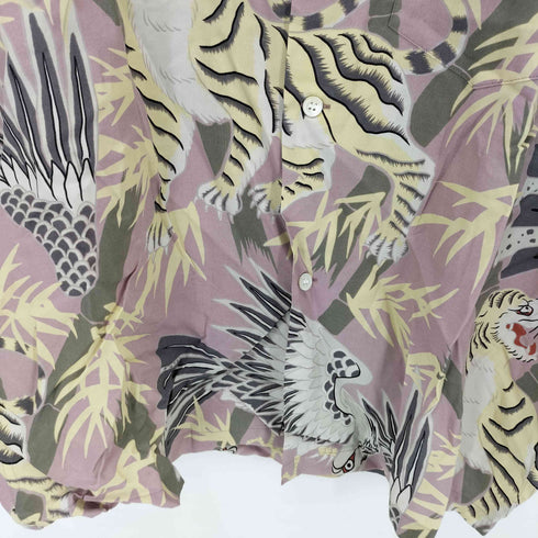 バイグラッドハンド BY GLADHAND GLAD RAW - S/S HAWAIIAN SHIRT グラッドロー 半袖 ハワイアンシャツ メンズ JPN:L