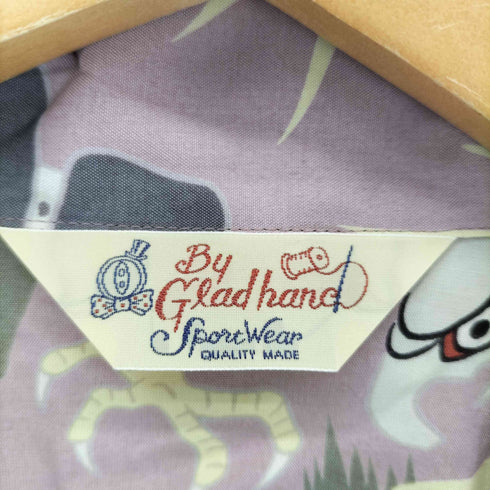 バイグラッドハンド BY GLADHAND GLAD RAW - S/S HAWAIIAN SHIRT グラッドロー 半袖 ハワイアンシャツ メンズ JPN:L