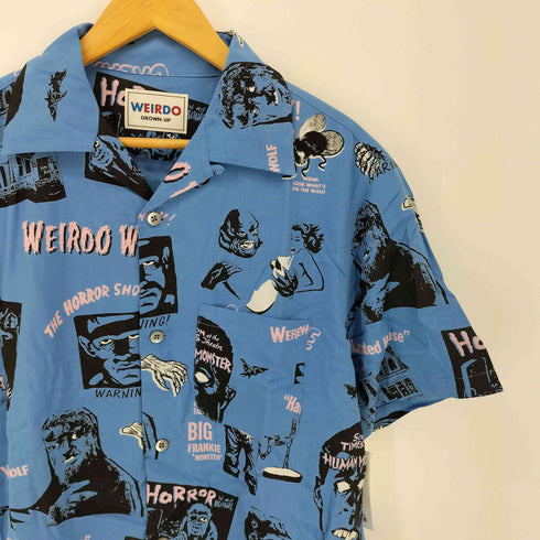 ウィアード WEIRDO HORROR MAGAZINE - S/S SHIRTS ホラーマガジン半袖シャツ メンズ JPN:S