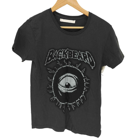 HEROISM/ BACK BEARD グラフィックTシャツ レディース JPN:S