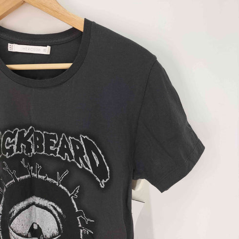 HEROISM/ BACK BEARD グラフィックTシャツ レディース JPN:S