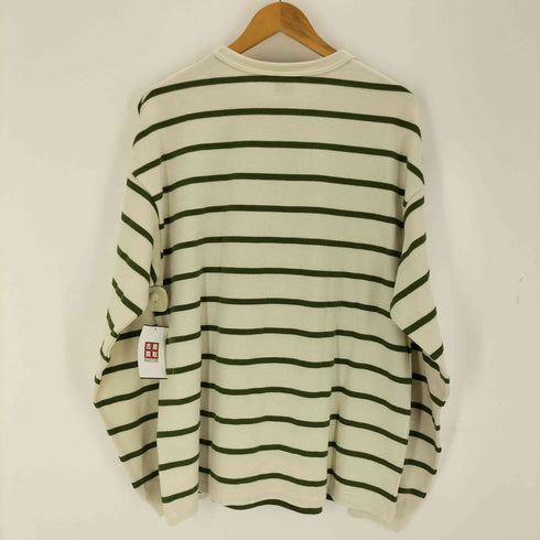 ハフ HUF ESPECIAL STRIPE LS CREW ストライプ 長袖 Tシャツ メンズ L