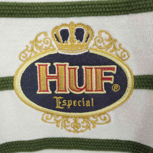 ハフ HUF ESPECIAL STRIPE LS CREW ストライプ 長袖 Tシャツ メンズ L