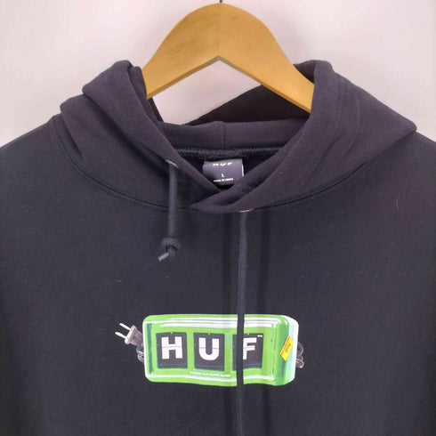 ハフ HUF COUNTDOWN HOODIE プリント カウントダウン パーカー メンズ L