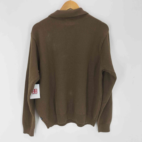 ハフ HUF CAMBRIDGE SWEATER ロゴ刺繍 ケンブリッジ セーター メンズ M