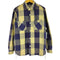 ヒューストン HOUSTON BLOCK CHECK VIYELLA SHIRT チェック柄 ダブルポケット シャツ メンズ import:XL