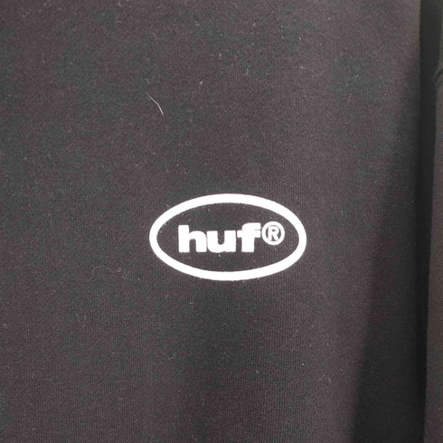 ハフ HUF DON'T SLEEP プリント ジップアップ パーカー メンズ L