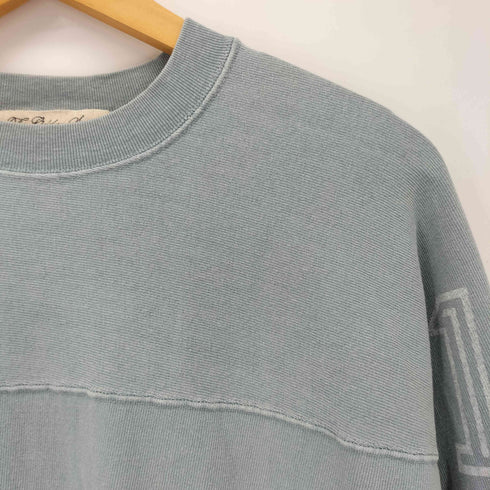 レミレリーフ REMI RELIEF ハード加工 オーバーサイズ フットボール 長袖Tシャツ メンズ JPN:M