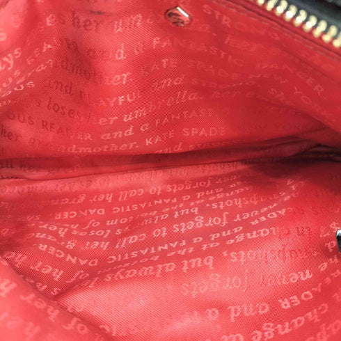 ケイトスペード Kate spade エナメル リボン ショルダーバッグ レディース