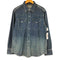 ヒューストン HOUSTON COTTON DENIM WESTERN SHIRT コットン デニム ウエスタンシャツ メンズ import:XL