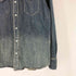 ヒューストン HOUSTON COTTON DENIM WESTERN SHIRT コットン デニム ウエスタンシャツ メンズ import:XXL