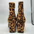 アズールバイマウジー AZUL by moussy STRETCH SHORT BOOTS/ストレッチショートブーツ レオパード レディース JPN:S