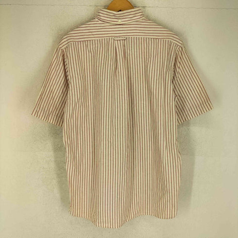 SEtt Incorporated アニマル刺繍 ショートスリーブ ボタンダウンシャツ マチ付き メンズ JPN:XL