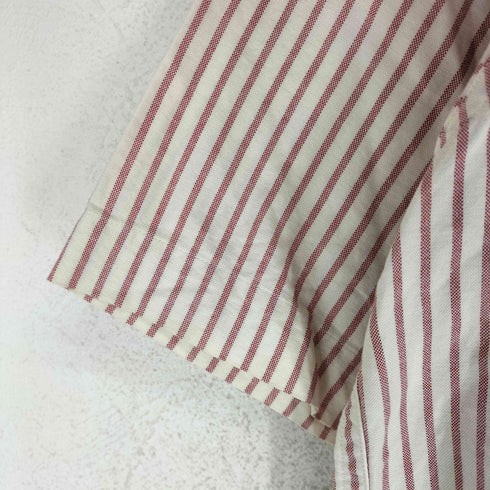 SEtt Incorporated アニマル刺繍 ショートスリーブ ボタンダウンシャツ マチ付き メンズ JPN:XL