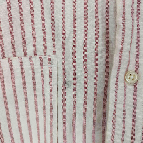 SEtt Incorporated アニマル刺繍 ショートスリーブ ボタンダウンシャツ マチ付き メンズ JPN:XL