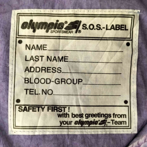 OLYMPIA SPORTSWEAR ハーフジップ プルオーバージャケット メンズ