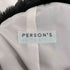 person's suits style カシミヤ混 ファー ボア ベルト コート レディース
