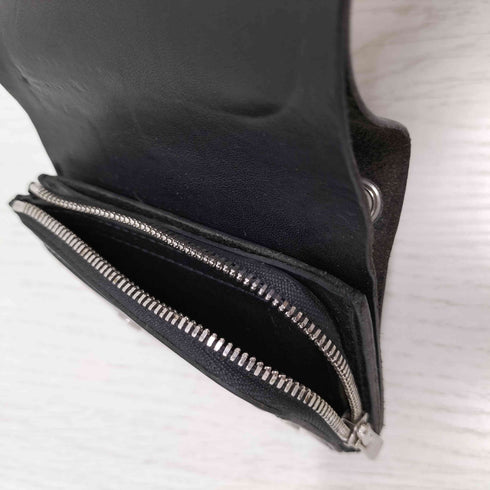 クーディプロダクション cootie productions leather compact purse メンズ