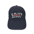 BRUT UNIVERSITY CAP ロゴ 刺繍 キャップ メンズ