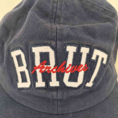 BRUT UNIVERSITY CAP ロゴ 刺繍 キャップ メンズ