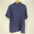 ポロスポーツラルフローレン POLO SPORT RALPH LAUREN 90S ロゴ刺繍 ボーダー ワッフル S/S ポロシャツ メンズ import:S