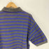 ポロスポーツラルフローレン POLO SPORT RALPH LAUREN 90S ロゴ刺繍 ボーダー ワッフル S/S ポロシャツ メンズ import:S