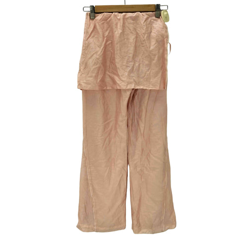 メゾンスペシャル MAISON SPECIAL 25SS Skirt Combination Sheer Pants スカート コンビネーション シアー パンツ レディース JPN:36