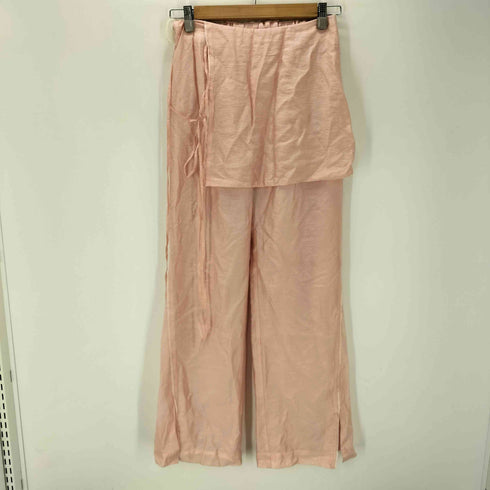 メゾンスペシャル MAISON SPECIAL 25SS Skirt Combination Sheer Pants スカート コンビネーション シアー パンツ レディース JPN:36