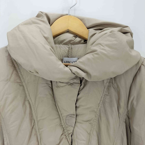 アルマーニコレツィオーニ ARMANI COLLEZIONI ボリュームネック ショールカラー ダウンジャケット レディース 42