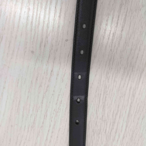 サンローランパリ SAINT LAURENT PARIS 22年製 レザーベルト メンズ