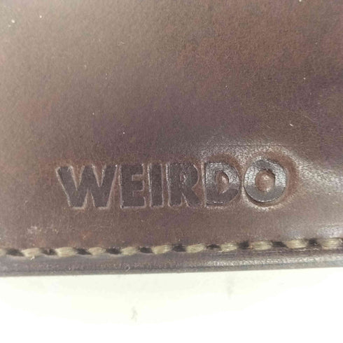 ウィアード WEIRDO SHORT W WALLET SKULL ショートダブルウォレット スカル メンズ