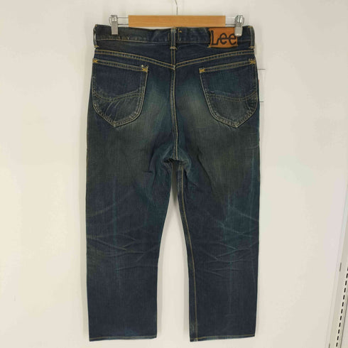 リー Lee 日本製 赤タグ復刻 ボタンフライ ストレートデニムパンツ メンズ 32×33