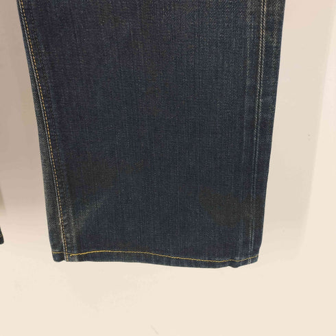 リー Lee 日本製 赤タグ復刻 ボタンフライ ストレートデニムパンツ メンズ 32×33