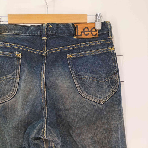 リー Lee 日本製 赤タグ復刻 ボタンフライ ストレートデニムパンツ メンズ 32×33