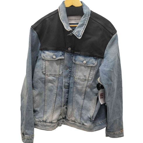カルバンクラインジーンズ Calvin Klein Jeans 切替ヨーク デニムジャケット メンズ import:L