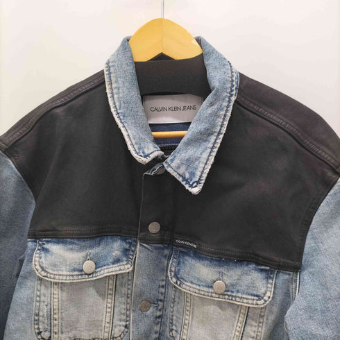 カルバンクラインジーンズ Calvin Klein Jeans 切替ヨーク デニムジャケット メンズ import:L